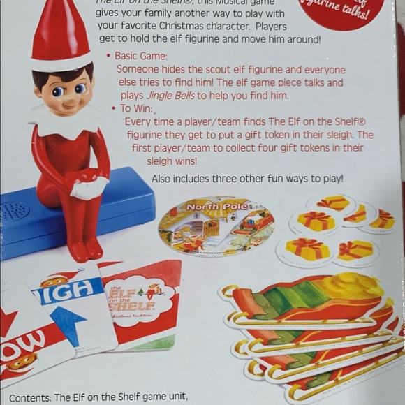 The Elf on the shelf musical game $25 New - Picture 2 of 4